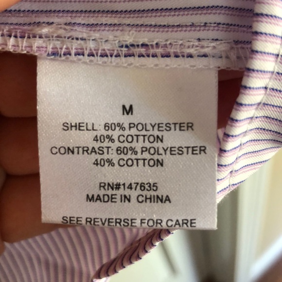 Romeo & Juliet Couture • Pinstriped Blouse - Picture 6 of 6